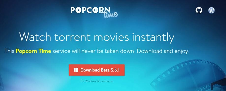 popcorn time not working 2022