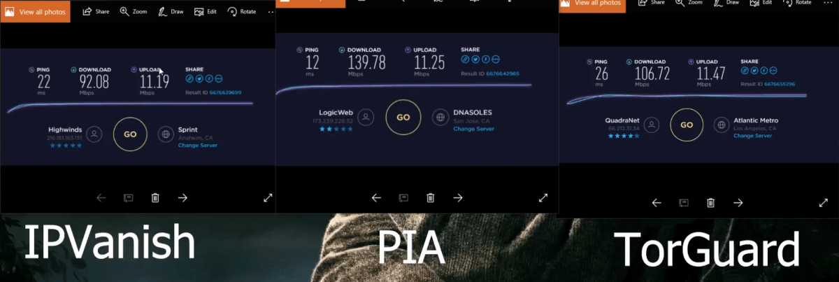 Which is the Fastest VPN - TorGuard vs PIA vs IPVanish VPN? 